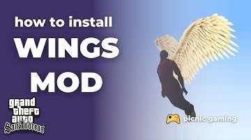 How to install Wings Mod in GTA San Andreas | Flying Mod for GTA SA