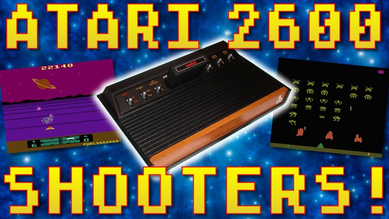 Лучше, чем Space Invaders? Обзор *53* шутеров для Atari 2600!!!