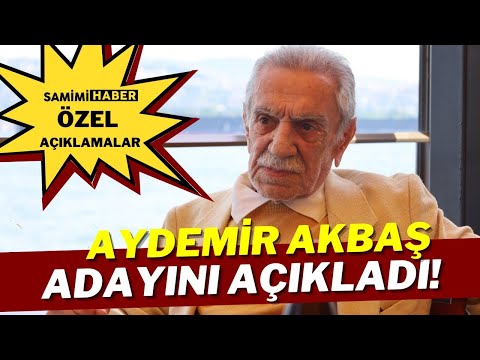 Aydemir Akbaş ilk kez Samimi Haber'e konuştu | Galatasaray Aşkı, Kolpaçino, Cumhurbaşkanı Adayı!