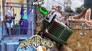 NEW! Movie World Gold Coast | Flash Coaster Opening, BIG Wizard of Oz Land Update & more!