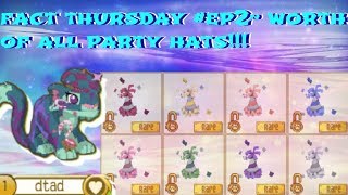 Fact Thursday #ep2 ~ worth of all rare party hats!