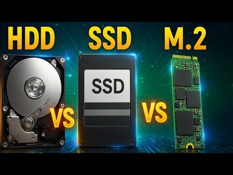 [ 4  ] شرح الهارد ديسك من الصفر: الفرق بين HDD و SSD و M.2 بأسلوب مبسط" #عاشور_مغربي