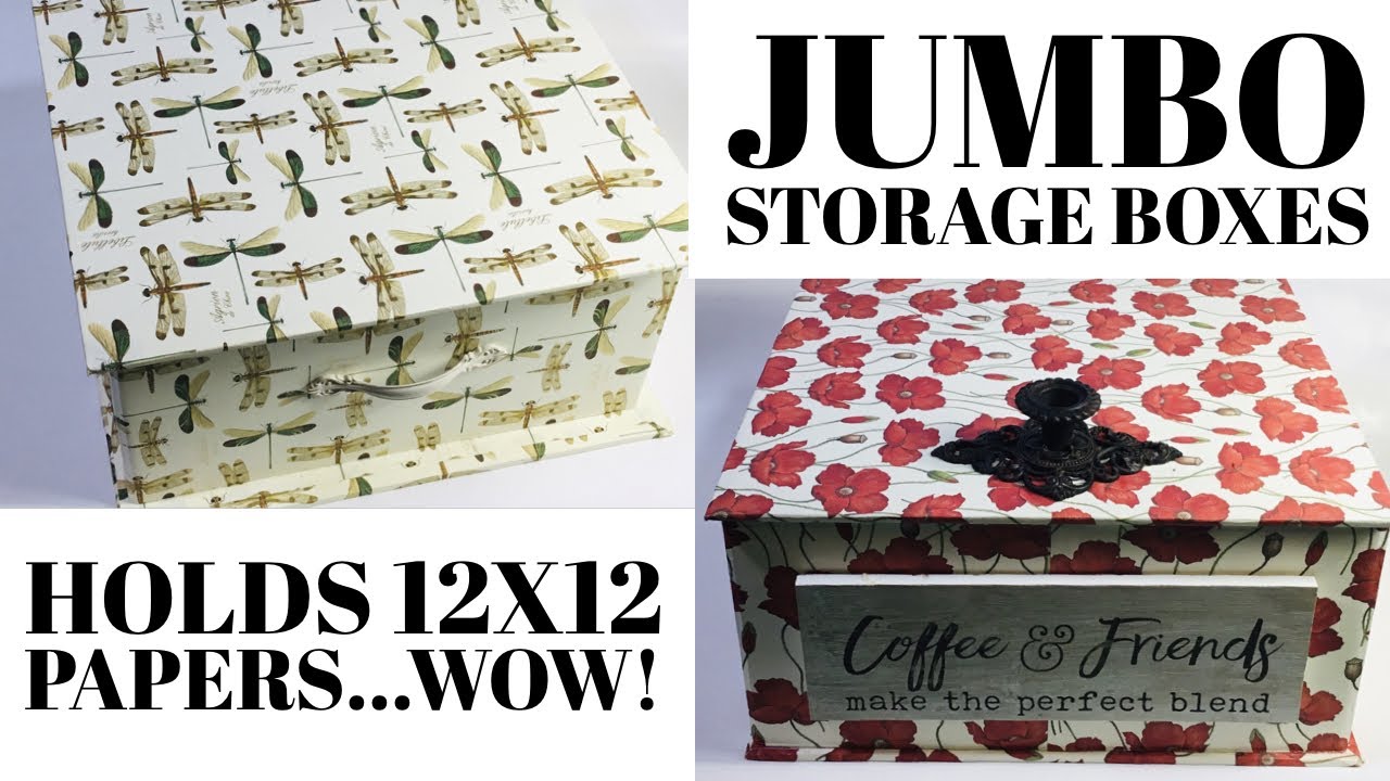 🌟🤩Make Your Own EASY 12 x 12 Paper Storage!🌟😍 