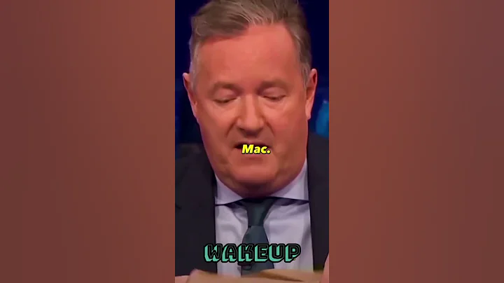 Piers morgan eats a big mac in front of a vegan activist #funny #piersmorgan