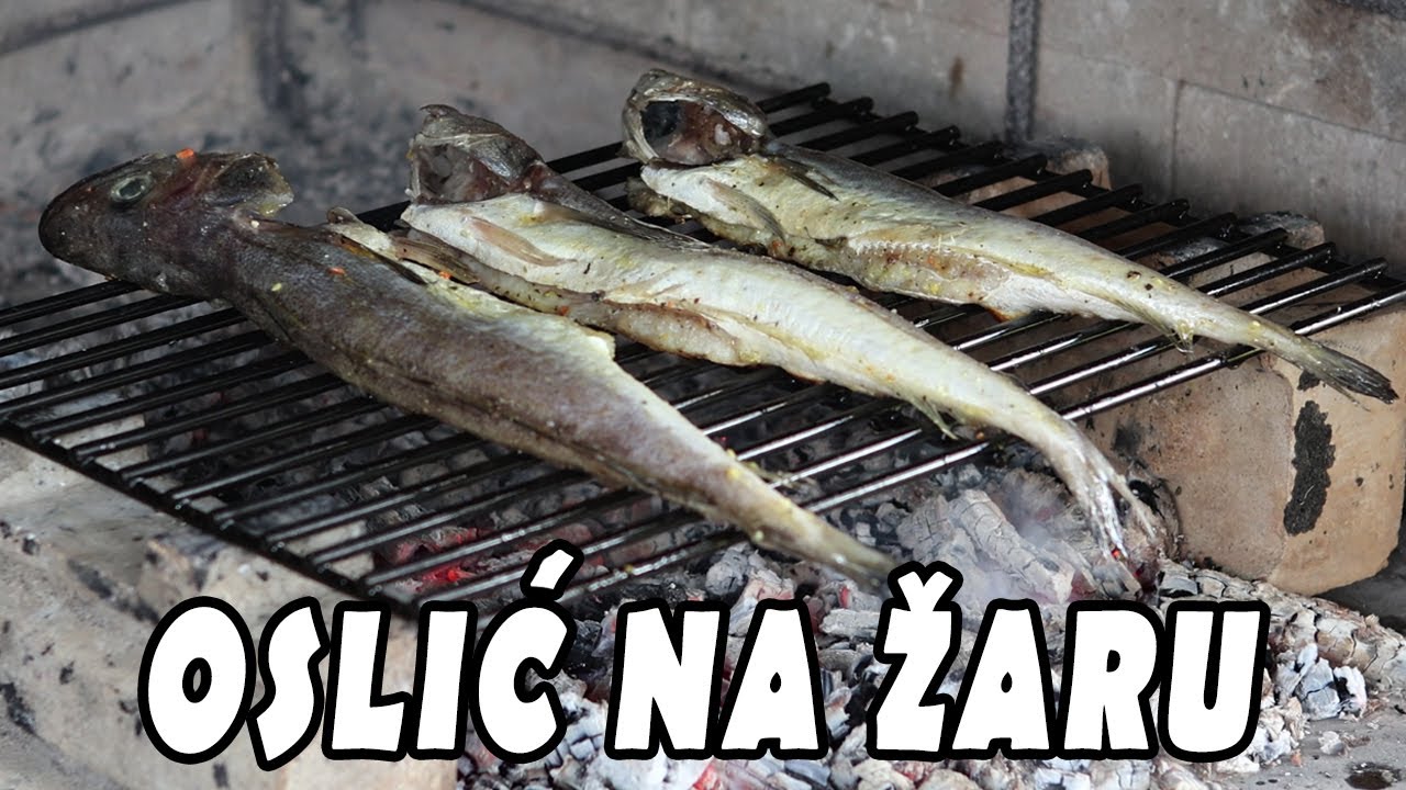Oslić na roštilju - YouTube