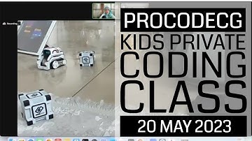 ProCodeCG Kids Private Coding Class - Flurin & Corsin - 20 May 2023