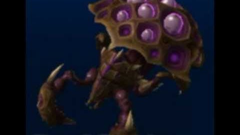 Starcraft 2 Heart of the Swarm: Featuring "Swarm Host" Zerg Unit