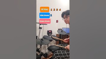 Học chơi trống cơ bản ko hề khó... #shortsvideo #youtubeshorts #drums