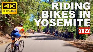 2022 ركوب الدراجات في حديقة يوسمايت الوطنية 4K HDR | انظر ميرور ليك ، مركز الزوار ، هاف دوم screenshot 1