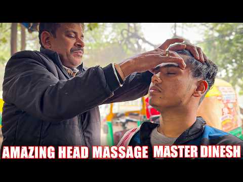 Best Indian Head Massage for Anxiety and Stress Relief | Master Dinesh | With 30 Years Experience