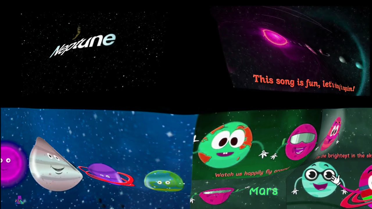 Learn the planets with effects // Sponsored by Gamavision KlaskyCsupo effects