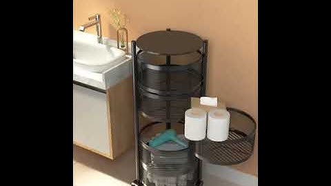 Kệ Rổ Xoay Đa Năng Nhiều Tầng, Xoay Chuyển Lấy Đồ Nhanh Chóng, Dễ Dàng