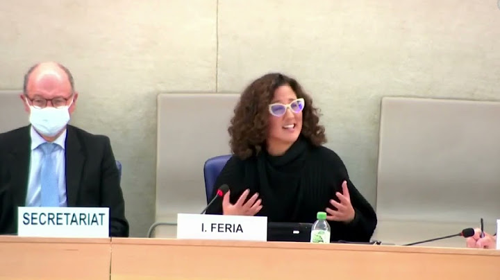If we continue with "drug free", we continue to violate human rights - Inez Feria | UN HR Council