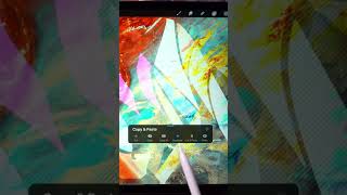 How To COPY and PASTE in Procreate - Tutorial #shorts