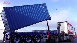 SDC Trailers | 20 & 30ft Tipping Skeletal Trailer