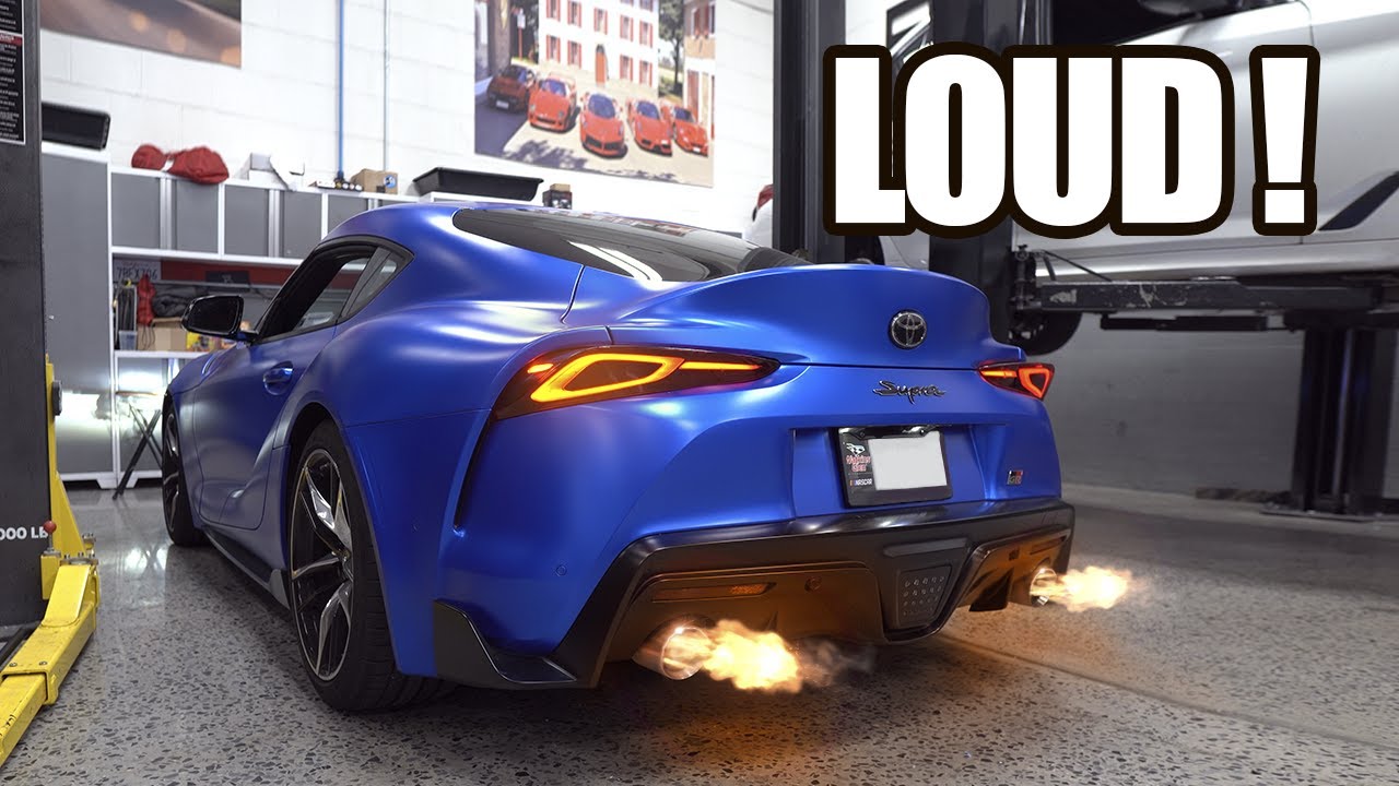 AWE Resonated Touring Exhaust On MK5 Supra *SOUNDS INSANE!* YouTube