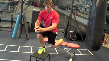 Split Squat Box Jumps/Plyometrics