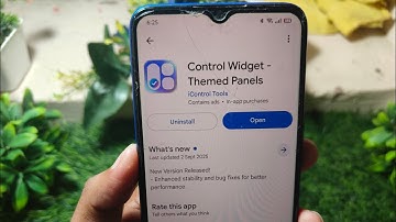 Control widget themed panels app kaise use kare !! How to use control widget themed panels app 