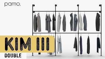 Build up tutorial sturdy clothes rack KIM III DOUBLE by pamo
