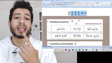 tajweed rules in english | rule of izhaar