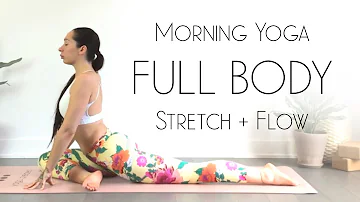 Morning Yoga Full Body Stretch & Flow for ENERGY!