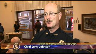 Bemidji Police Chief Jerry Johnson Retires - Lakeland News at Ten - September 30, 2011.m4v