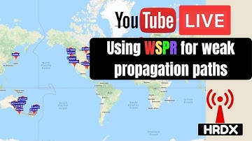 Using WSPR for weak signal propagation