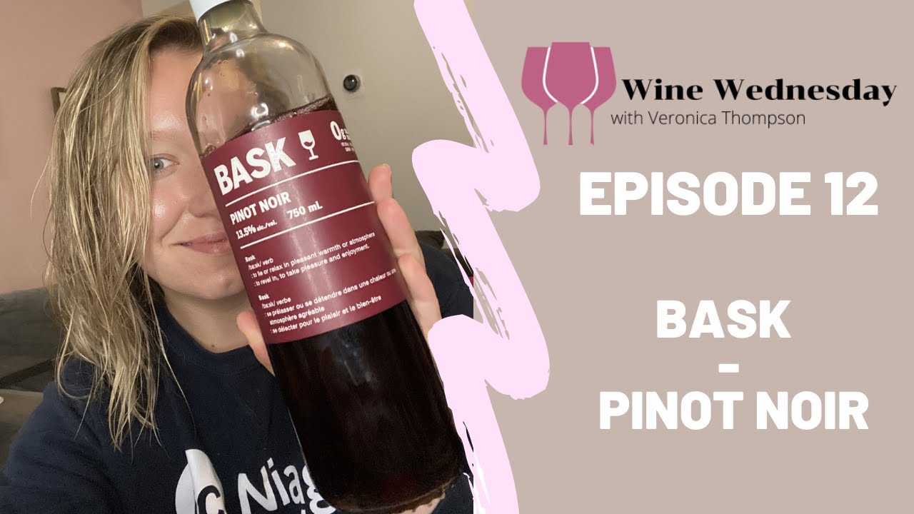 Wine Wednesday Bask Pinot Noir Youtube