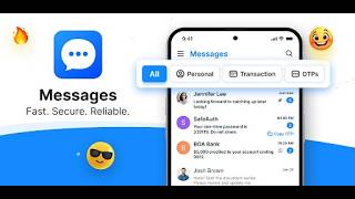 Private SMS app with secure chat features. screenshot 2