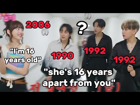 EXO members reactions when finding out EUNCHAE was born in 2006 (half of XIUMIN's age)