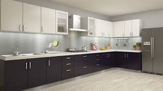 Modular kitchen design ➤ 50+ L Shaped Modular Kitchen Designs for Small and Big Homes