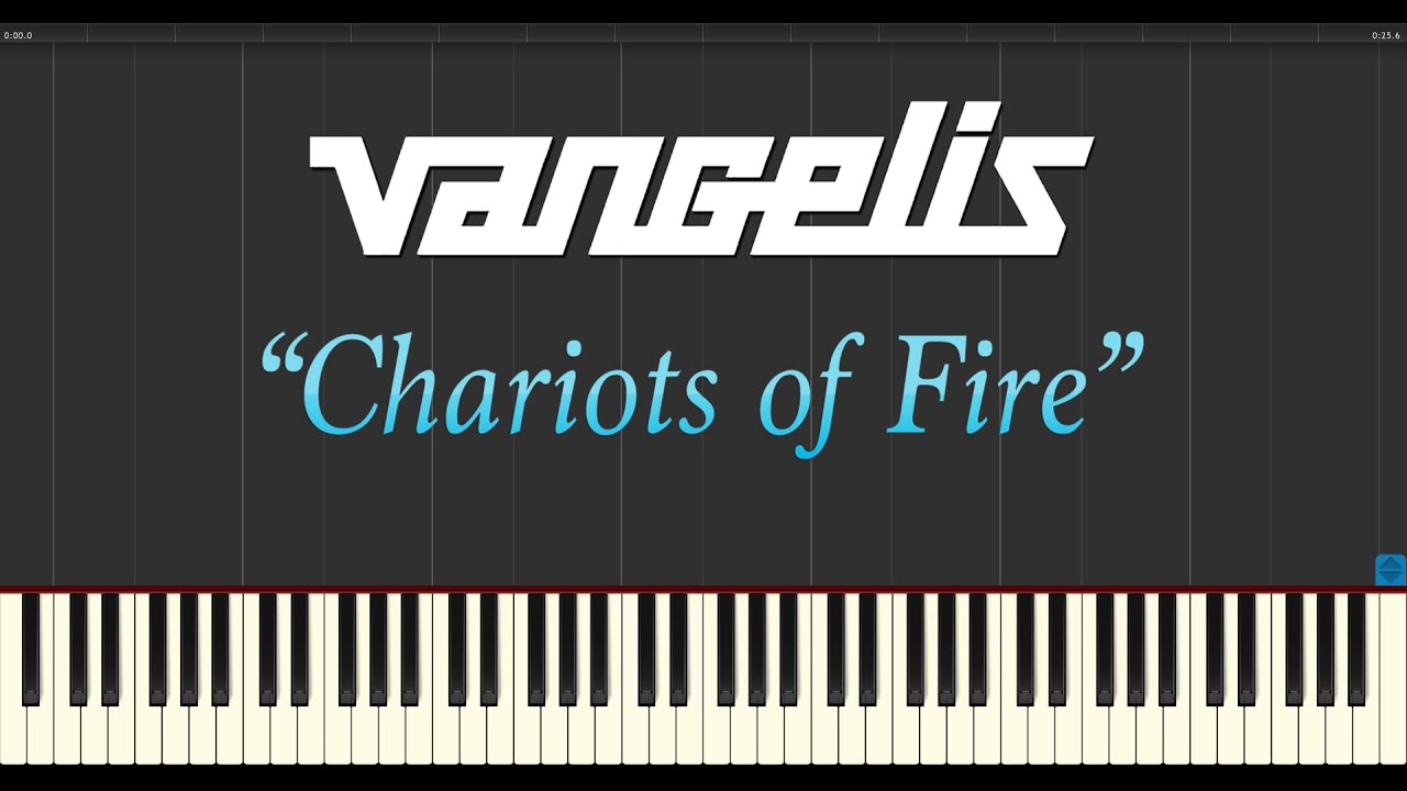 Vangelis - Chariots of Fire (Piano Tutorial Synthesia) - YouTube