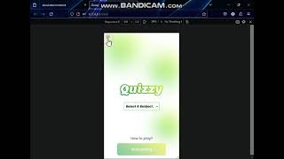 Quiz game made with pure html css and js +code source