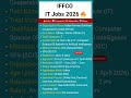 IFFCO Jobs 2026 IT Officer Vacancy | Govt Job for Engineers | Apply Now