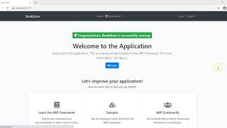 ABP Framework 4 MVC / Razor Pages & EF Core Tutorial - The Book List Page / Lesson 3