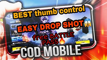 Best controls for 2 fingers!!(Tutorial)|Call of Duty Mobile|CODM drop shot tips.|
