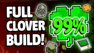 I Built EVERYTHING Around the CLOVER Symbol in CloverPit!
