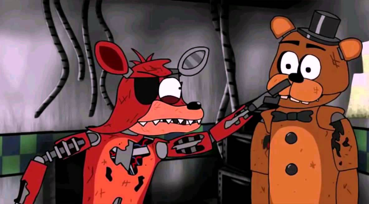 Animação five night at Freddys YouTube