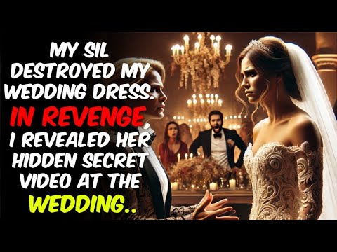 My SIL destroyed my wedding dress. In revenge, I revealed her hidden ...