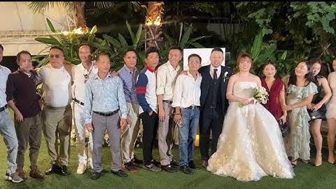 ĐẠI GIA ĐÌNH HỌ HUỲNH SUM HỌP ĐÔNG ĐỦ TẠI ĐÁM CƯỚI CHỊ LAM CON BÁC BA