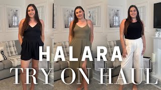 HALARA Haul & Try On (for tall girls) Size 1618! | Jumpsuits, Dress Pants & MORE