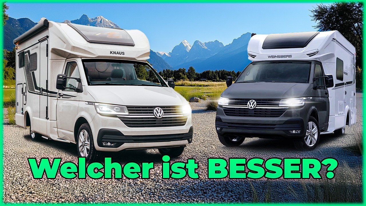 Knaus vs Weinsberg 2025 - Der große Wohnmobil Vergleich!