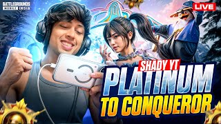 Platinum To Conqueror Push Live🔥#shortsfeed #shorts #bgmi #bgmilive #shortlive #shortsfeed