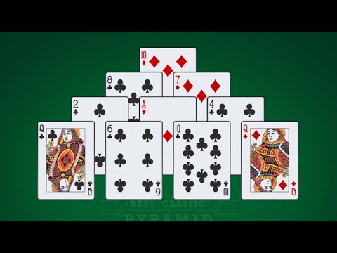 Лучший классический пасьянс «Пирамида» (Best Classic Pyramid Solitaire) // Геймплей