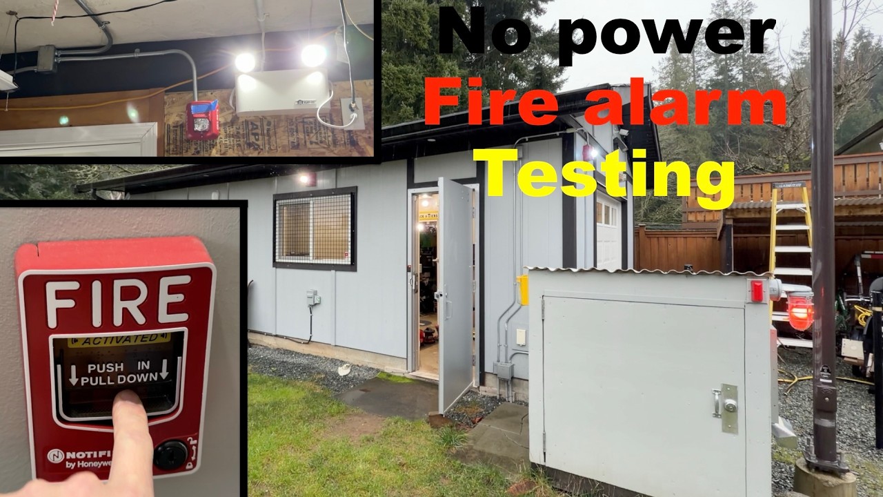 Февраль. Отсутствие электроэнергии. Проверка систем пожарной сигнализации и аварийного освещения ...