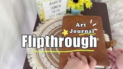 Flipthrough! CALMING Art Journal