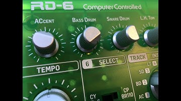 Behringer RD-6 First Impression (no talking)
