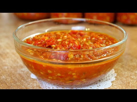 Hot pepper mixture at home ♡ English subtitles