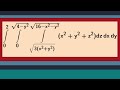 Multivariable Calculus | Triple integral with spherical coordinates: Example.
