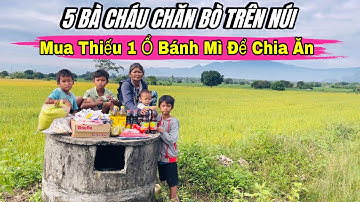 5 Bà Cháu Chăn Bò Trên Núi, Mua Thiếu 1 Ổ Bánh Mì Để Chia Nhau Ăn, Câu Chuyện Vùng Cao Xúc Động #715